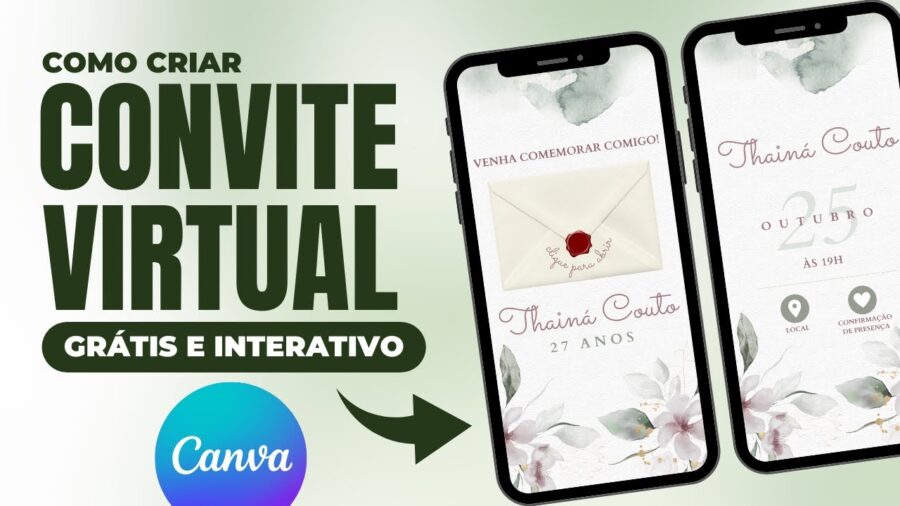 Convites personalizados incríveis: os melhores apps para criar o seu do zero