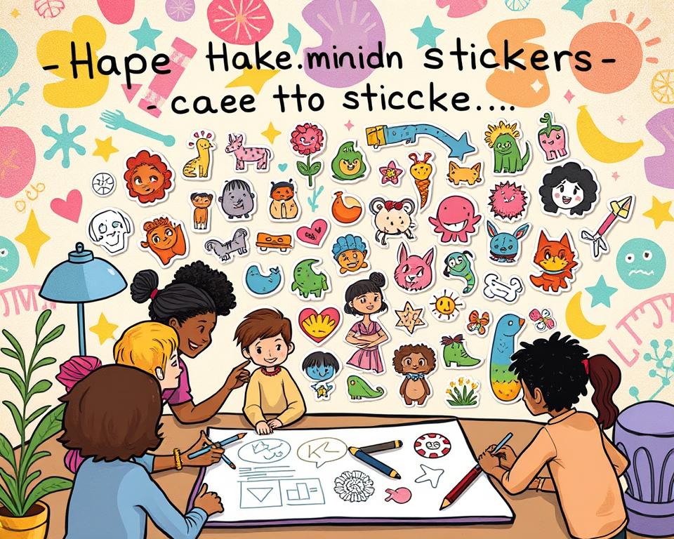 dicas para criar figurinhas personalizadas