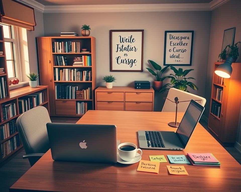 dicas para escolher o curso ideal