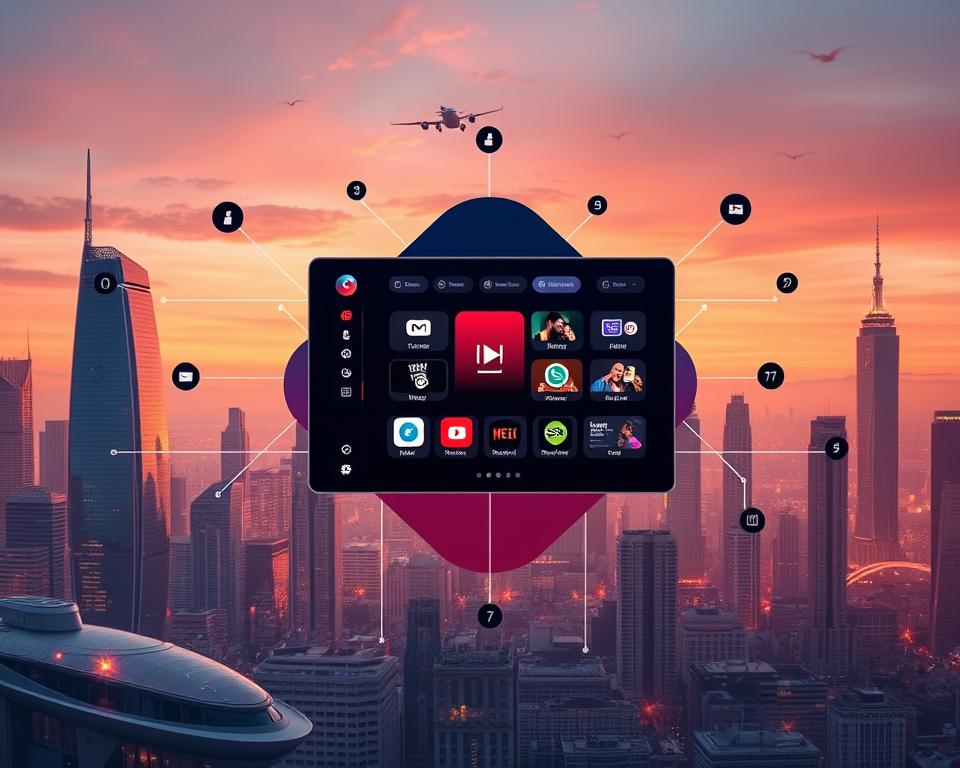 integração com software de streaming