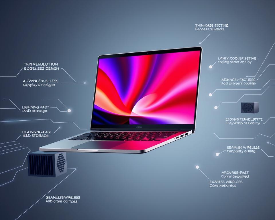 características dos notebooks de 2025