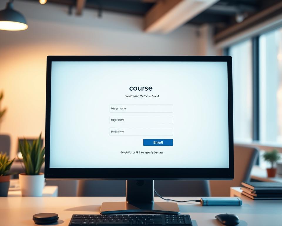 inscrição no curso gratuito