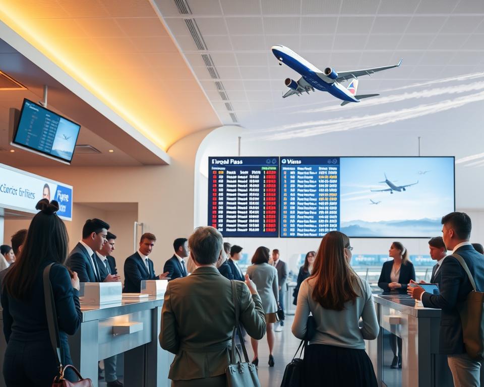 política de promoções das companhias aéreas
