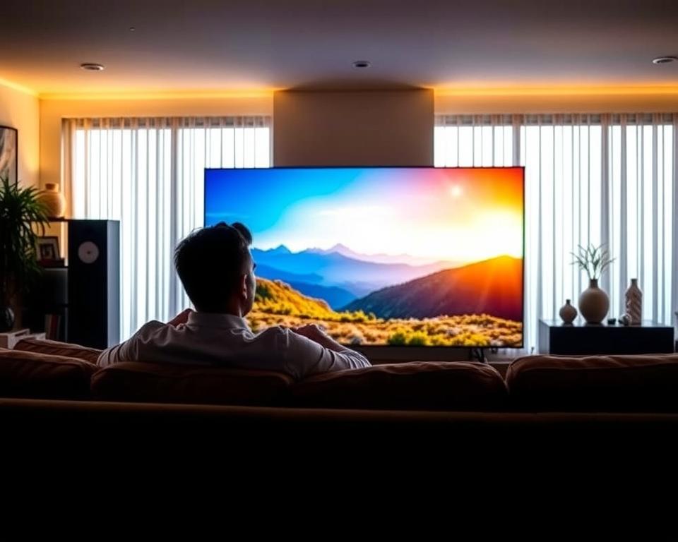 avaliação de TVs 4K