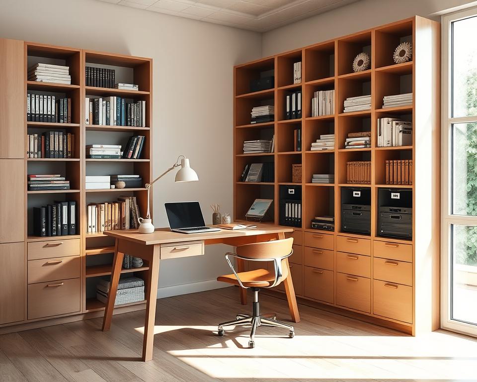 como manter a organização no espaço de estudo