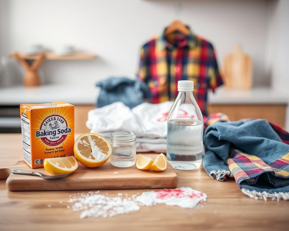 produtos caseiros para tirar manchas de roupa